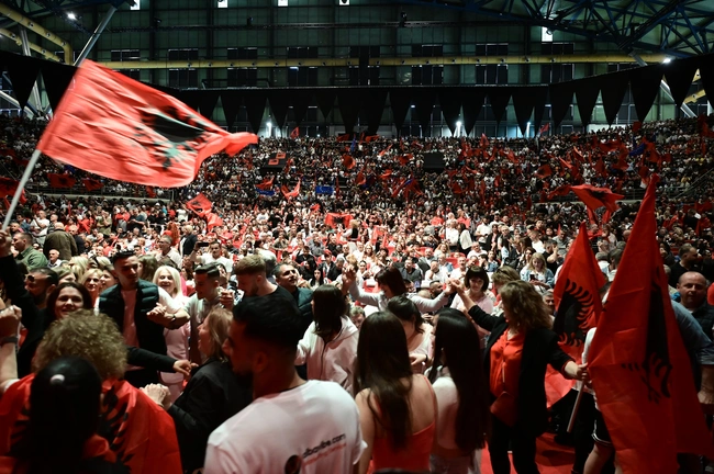 Εικόνες από την ομιλία του Έντι Ράμα στην Αθήνα