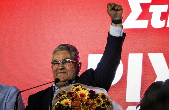 Ο Δημήτρης Κουτσούμπας