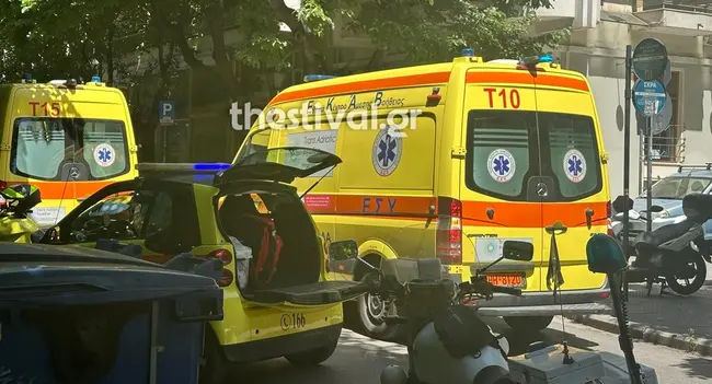 Το ΕΚΑΒ έχει σπεύσει στο σημείο