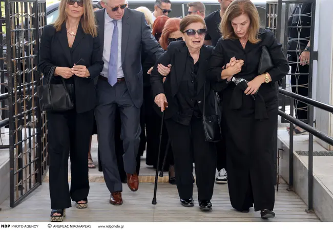 Κηδεία της Δέσποινας Στυλιανοπούλου