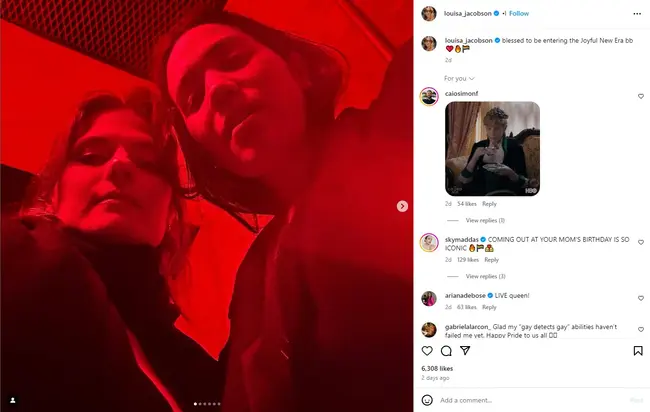 Ανάρτηση της Λουίζα Τζέικομπσον Γκάμερ