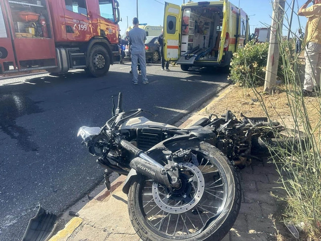 Τροχαίο στο Μάτι