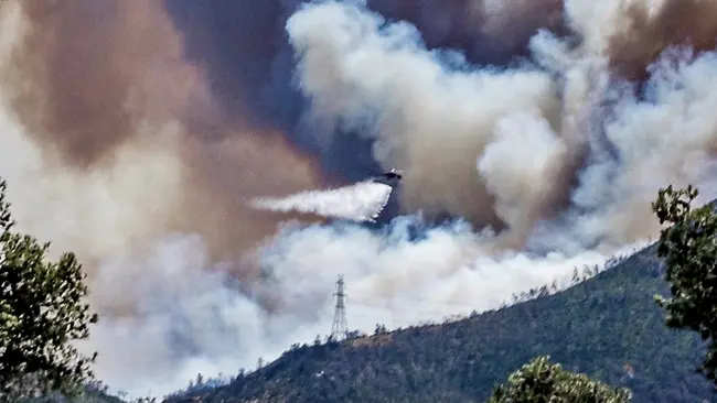 Φωτιά στην Πάρνηθα