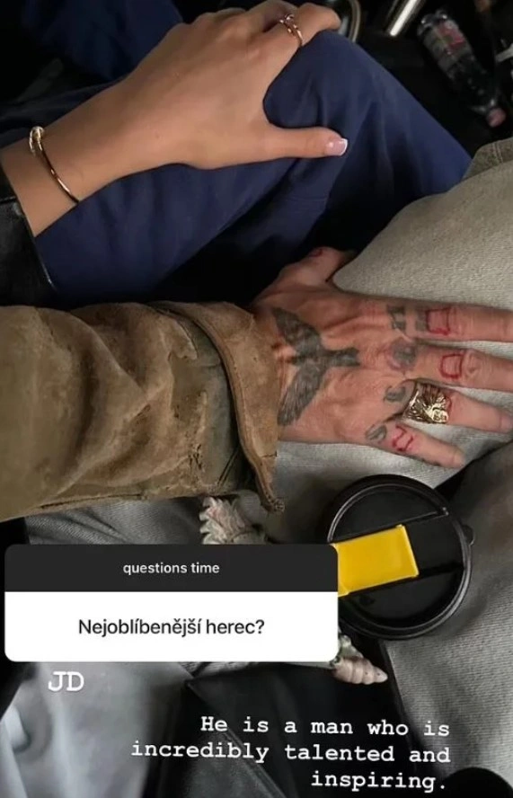 Story της Γιούλια Βλάσοβα με τον Τζονι Ντεπ