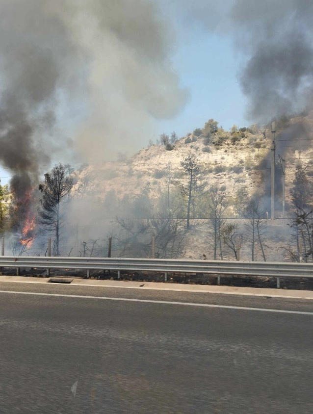 Φωτιά στον Άγιο Χαράλαμπο Κορινθίας 