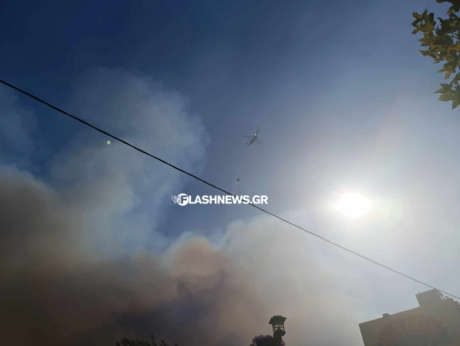 Φωτιά στα Χανιά