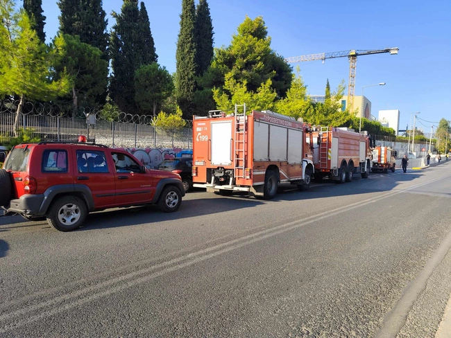 Φωτιά σε συρμό του Ηλεκτρικού