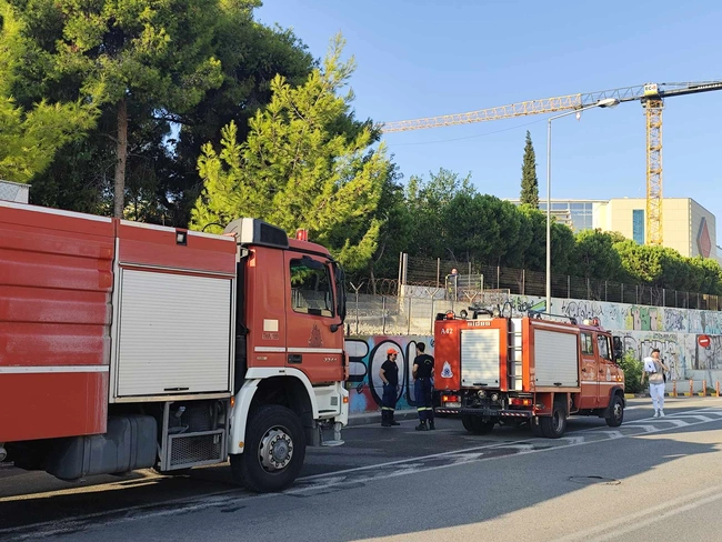 Φωτιά σε συρμό του Ηλεκτρικού
