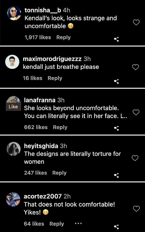 Σχόλια για την Κένταλ Τζένερ