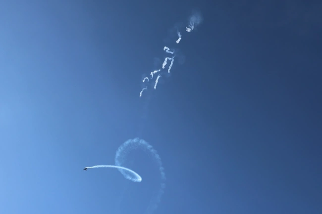 Αεροπορική επίδειξη στη Θεσσαλονίκη