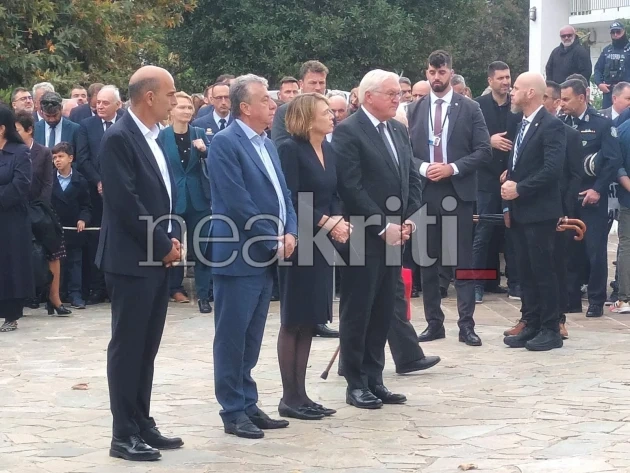 Επίσκεψη Σταϊνμάιερ στα Χανιά