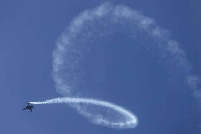 Το F-16 της ομάδας ΖΕΥΣ