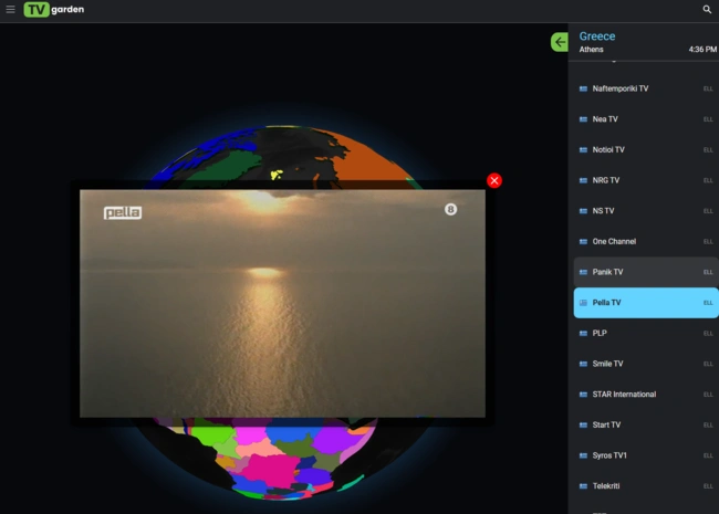Τηλεόραση και ραδιόφωνο από κάθε άκρη του πλανήτη