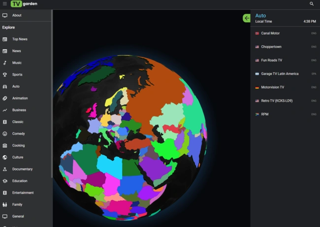 Τηλεόραση και ραδιόφωνο από κάθε άκρη του πλανήτη