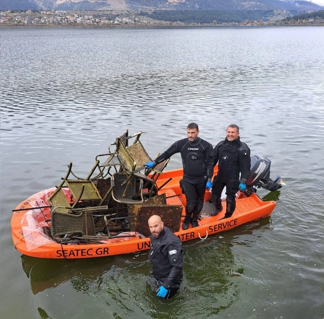 Καθαρισμός της Λίμνης Ιωαννίνων