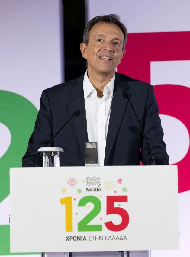 Ο Διευθύνων Σύμβουλος της Nestlé Ελλάς, Νίκος Εμμανουηλίδης