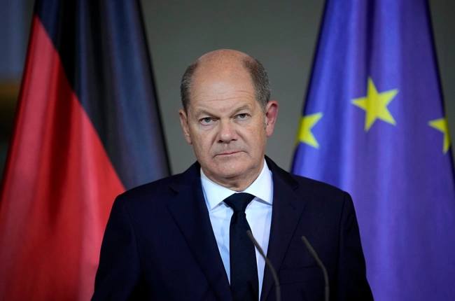 Ο Καγκελάριος της Γερμανίας, Όλαφ Σολτς