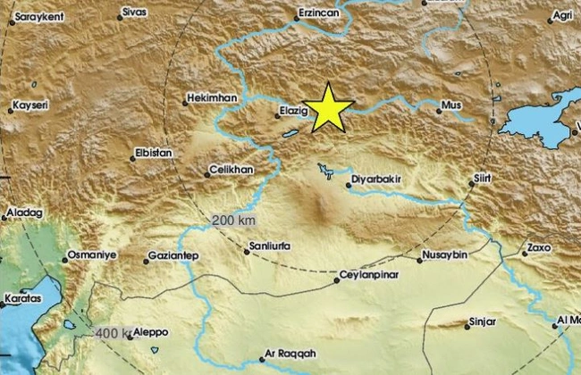 Σεισμός στην ανατολική Τουρκία