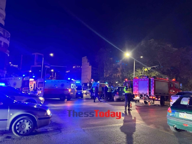 Τροχαίο στη Θεσσαλονίκη