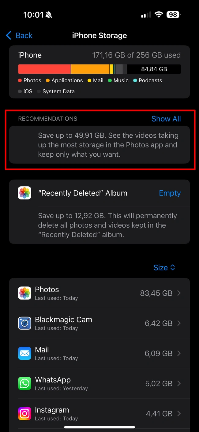 Πως να απελευθερώσετε αποθηκευτικό χώρο στο iPhone με λίγα βήματα