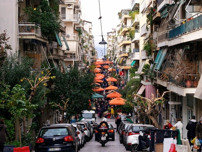 Λαϊκή αγορά στην Καλλιδρομίου