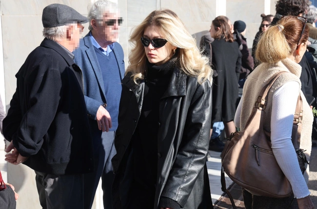 Κηδεία Δημήτρη Ήμελλου - Κλέλια Ανδριολάτου