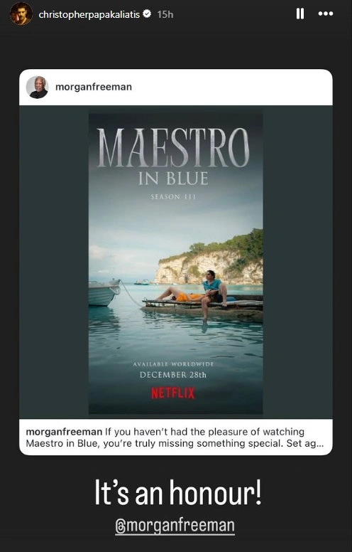 Ο Χριστόφορος Παπακαλιάτης απαντά στον Μόργκαν Φρίμαν για το Maestro