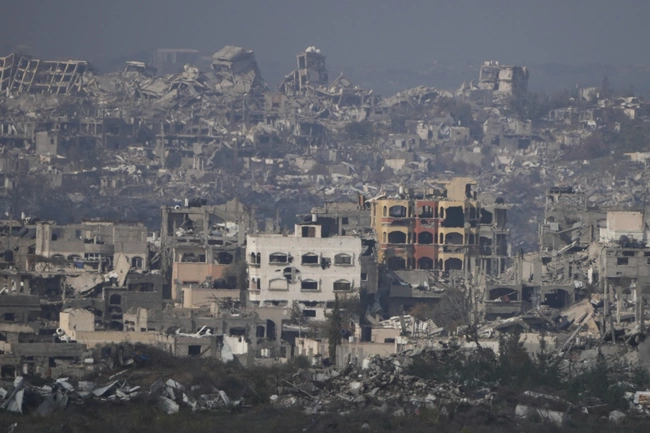 Ερείπια στη Γάζα