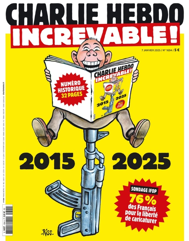 Η έκδοση της Charlie Hebdo