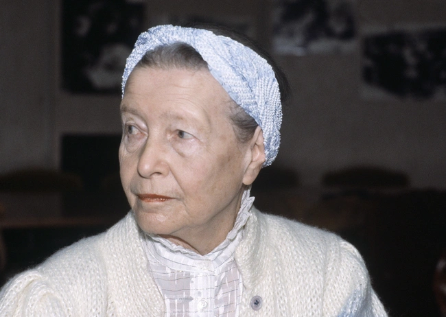 Σιμόν ντε Μποβουάρ, Δεκέμβρης 1983.