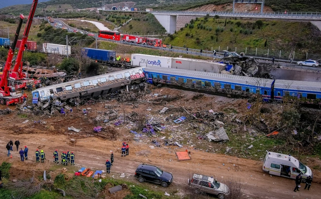 Σιδηροδρομικό δυστύχημα στα Τέμπη
