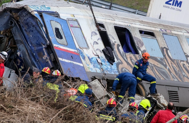 Σιδηροδρομικό δυστύχημα στα Τέμπη