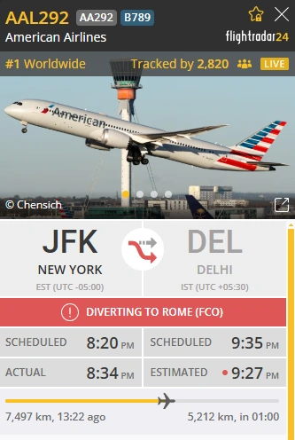 αεροσκάφος american airlines