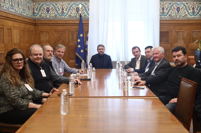 Ο Νίκος Ανδρουλάκης σε συνάντηση με στελέχη της Αυτοδιοίκησης