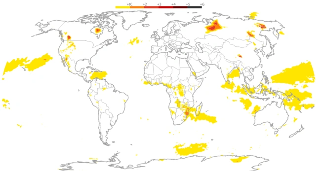 Μέσες Θερμοκρασίες 2024