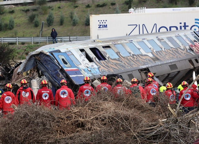Σιδηροδρομικό δυστύχημα στα Τέμπη