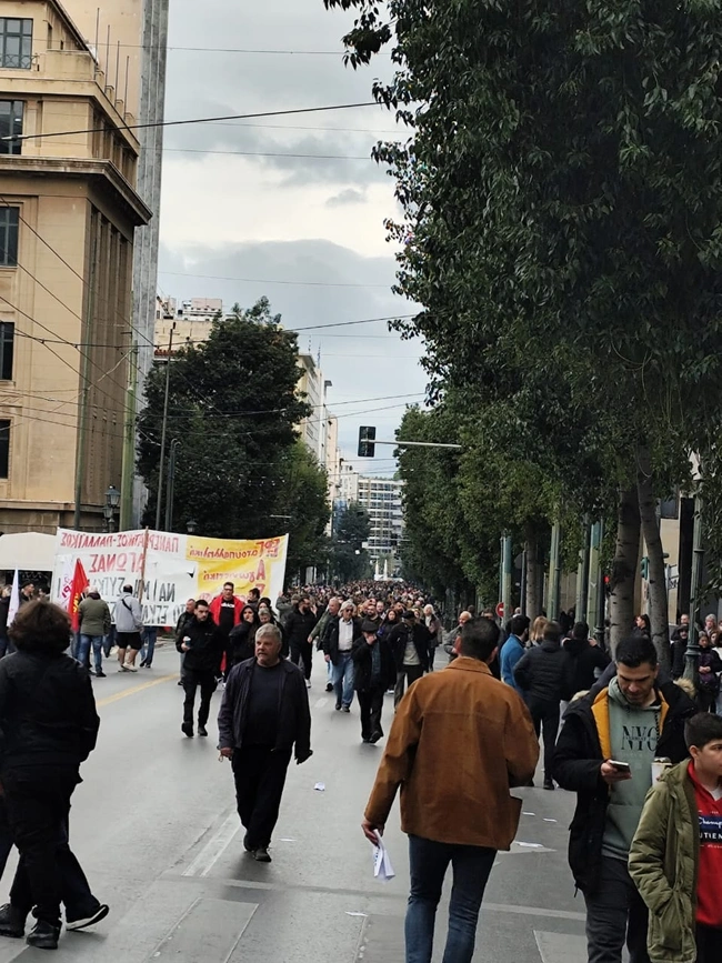 Τέμπη συγκέντρωση