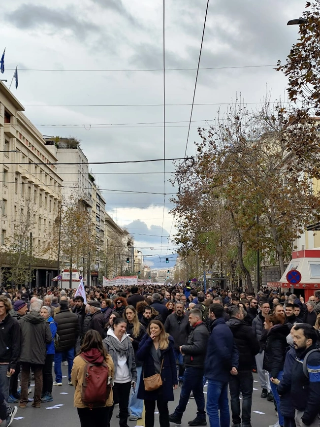 Τέμπη συγκέντρωση