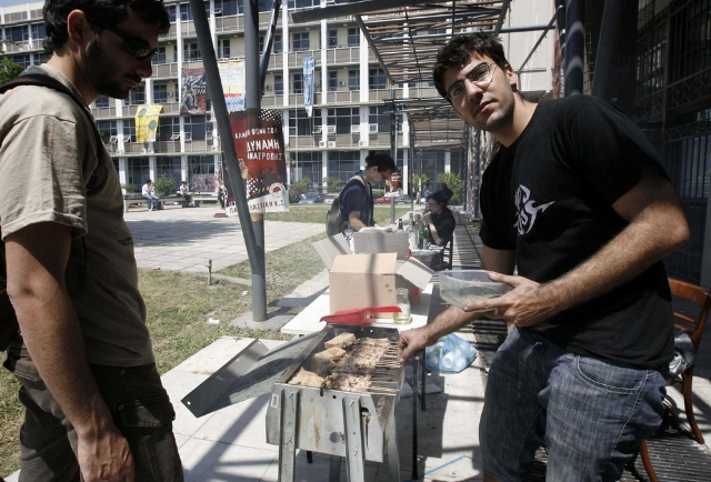 Ψηστήρι στο πλαίσιο των φοιτητικών εκλογών στο ΑΠΘ, 2009