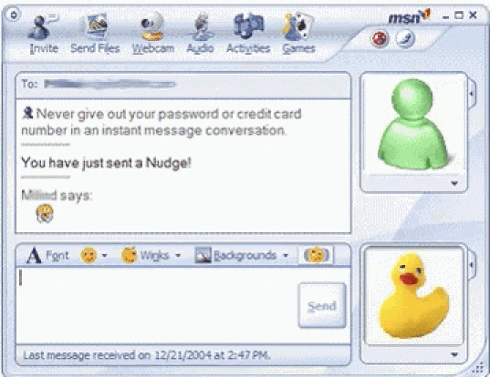 MSN NUDGE