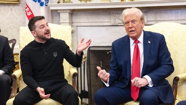 «Είμαστε στο πλευρό σου»: Η Ευρώπη στηρίζει τον Ζελένσκι - Ενθουσιασμός στη Ρωσία με τη στάση Τραμπ