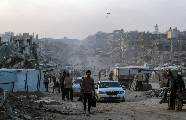 Στιγμιότυπο από τη Γάζα