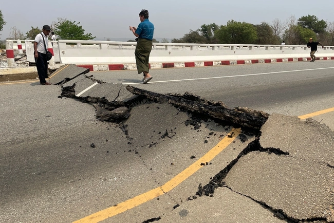Σεισμός στη Μιανμάρ