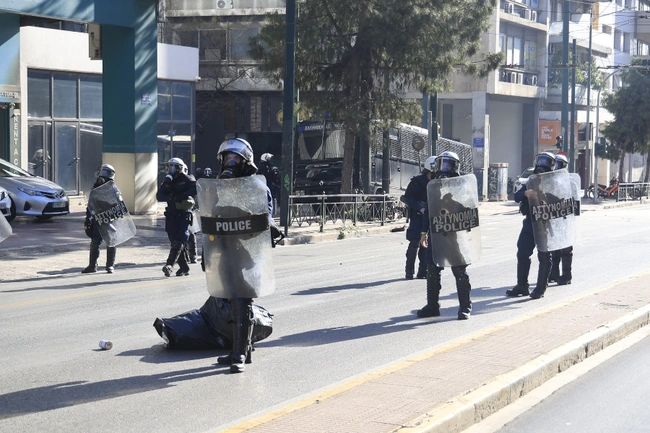Επεισόδια στην πορεία