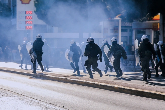 Επεισόδια στην πορεία