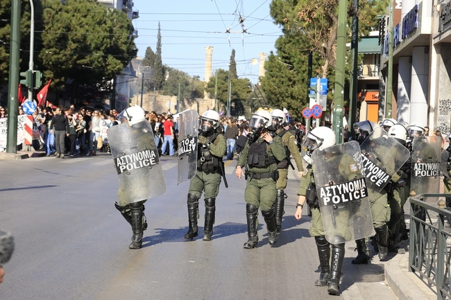 Επεισόδια στην πορεία