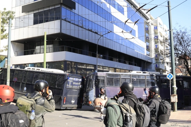 Επεισόδια στην πορεία