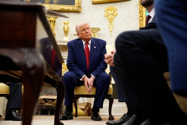 Ο πρόεδρος των ΗΠΑ, Ντόναλντ Τραμπ