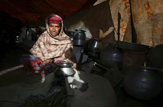 Στιγμιότυπο από το Κασμίρ στην Ινδία