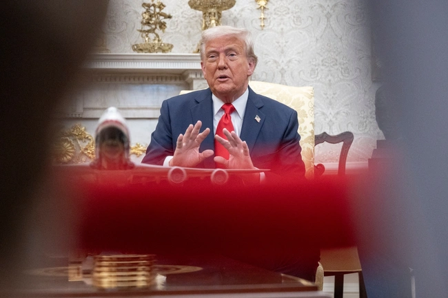 Ο Ντόναλντ Τραμπ στον Λευκό Οίκο